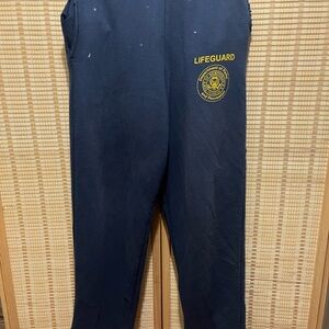 Balenciaga style distressed sweatpants